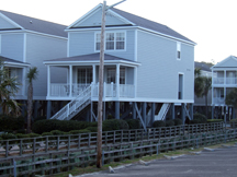 Surside beach house on stilts