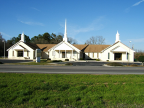 Unique church building